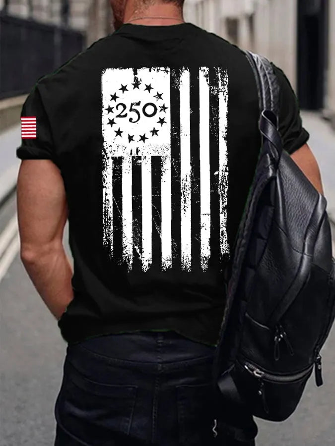 Men's America 250th Anniversary We The People Print T-Shirt