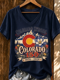 Women's Casual Colorado Strong T-shirt