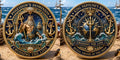 Poseidon’s Dominion Commemorative Metal Medal