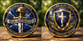 Faith & Strength Christian Commemorative Metal Medal