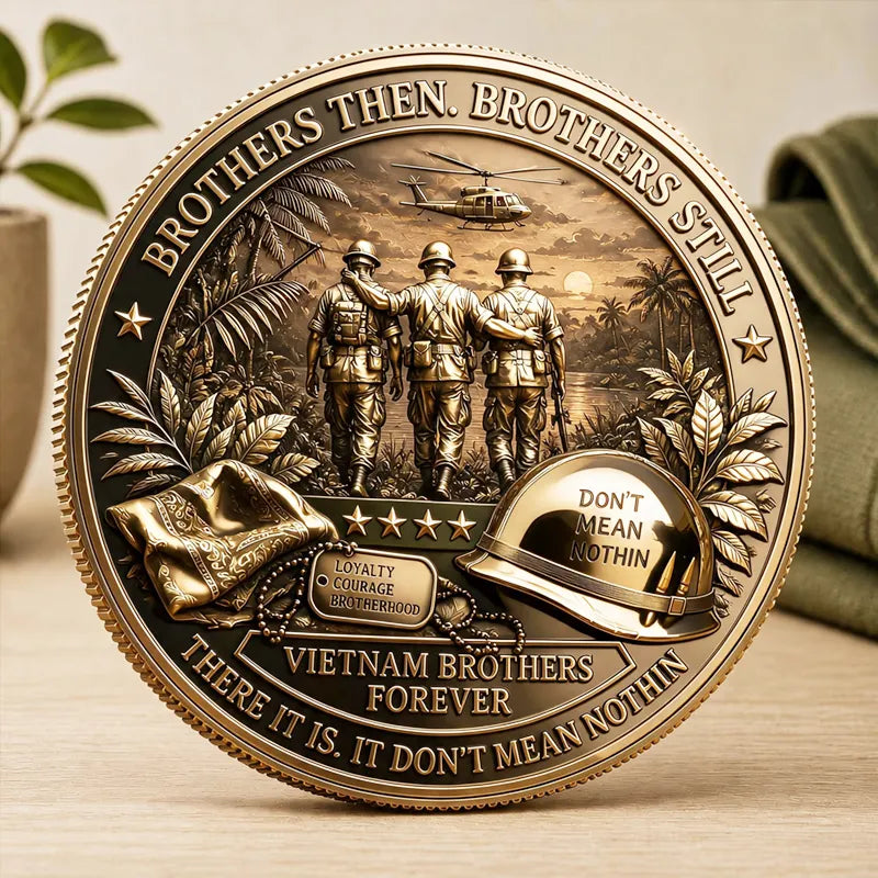 Vietnam Brothers Forever Commemorative Coin