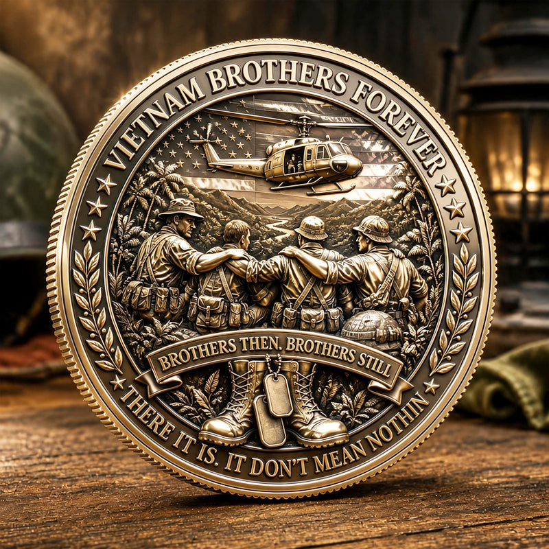 Vietnam Brothers Forever Commemorative Coin