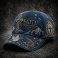 Retro Faith Art Print Casual Cap