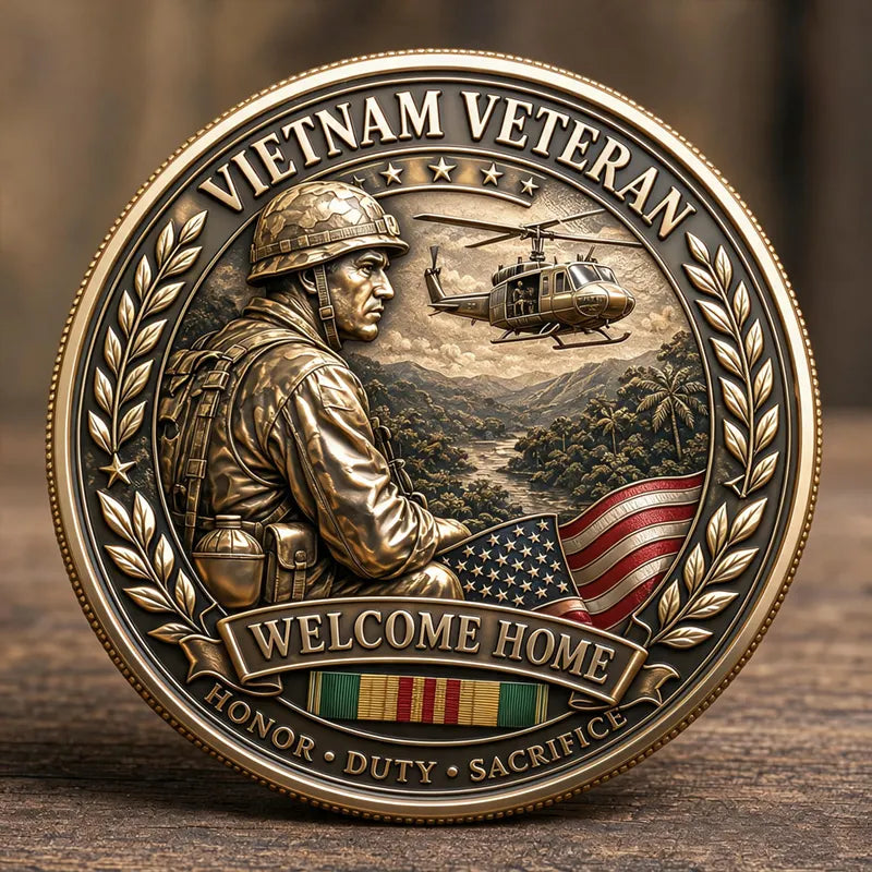 Vietnam Veteran Welcome Home Brother Commemorative Coin