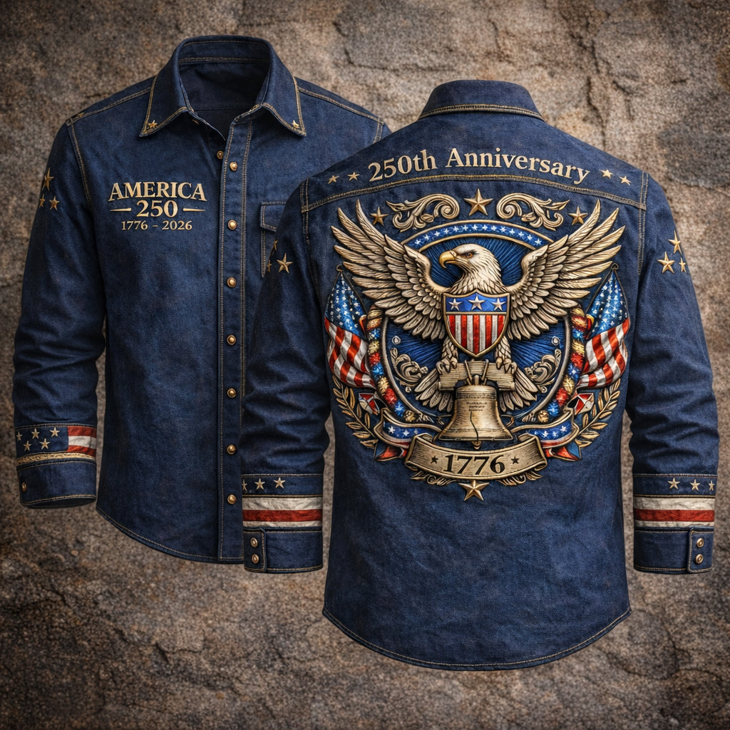 US 250th Anniversary Casual Shirt