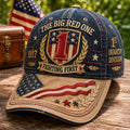 Vintage-style Veteran Print Casual Hat